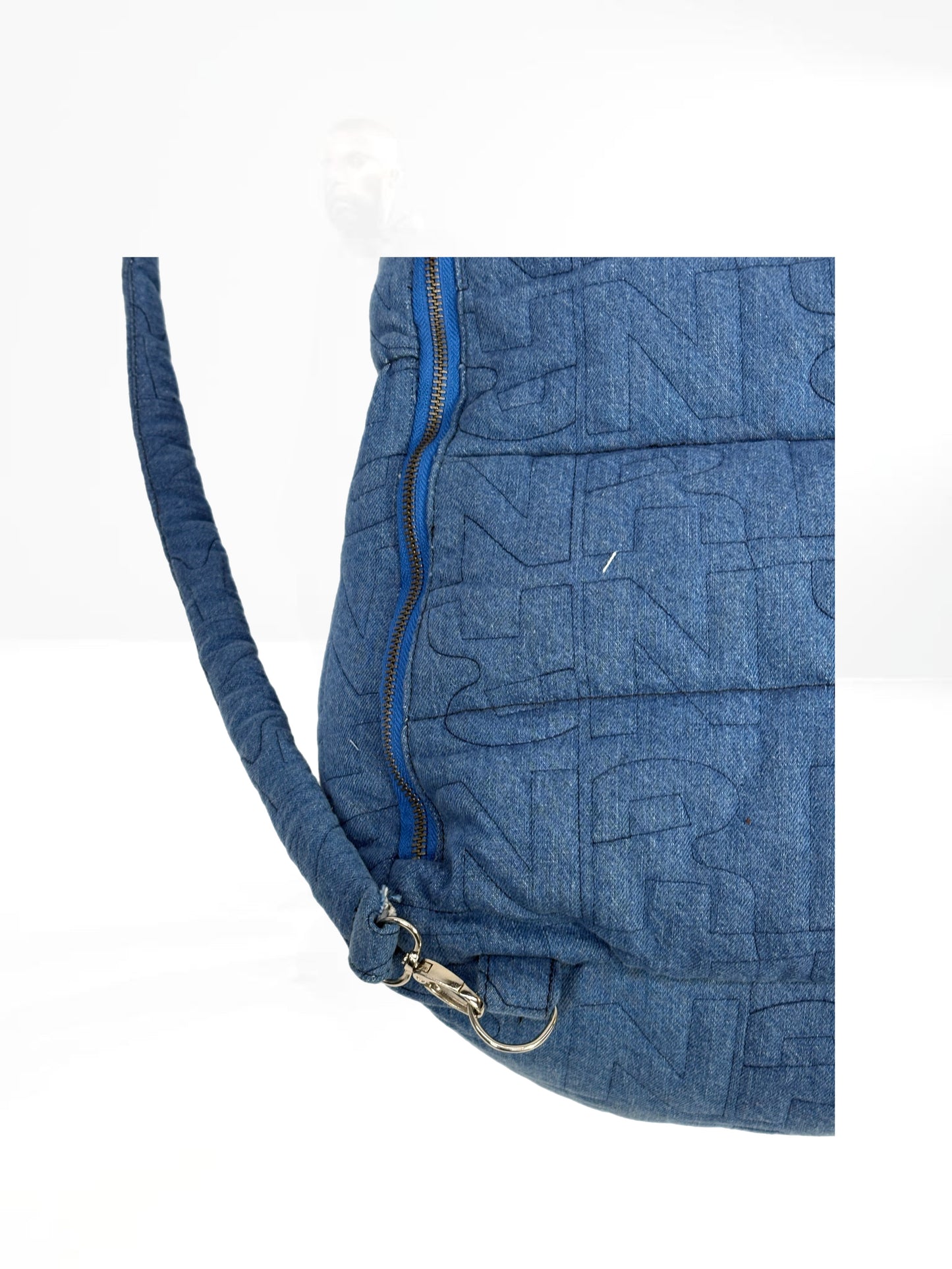 Denim traveler bag